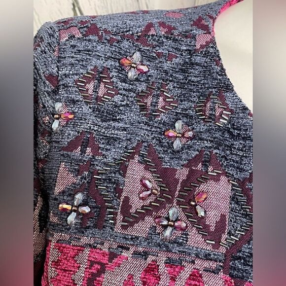 Susan Graver Artisan Embellished Tapestry Jacket - Picture 5 of 8